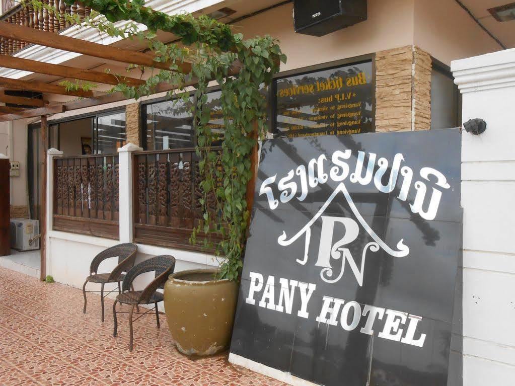 The Garden Pany Hotel Vang Vieng Buitenkant foto