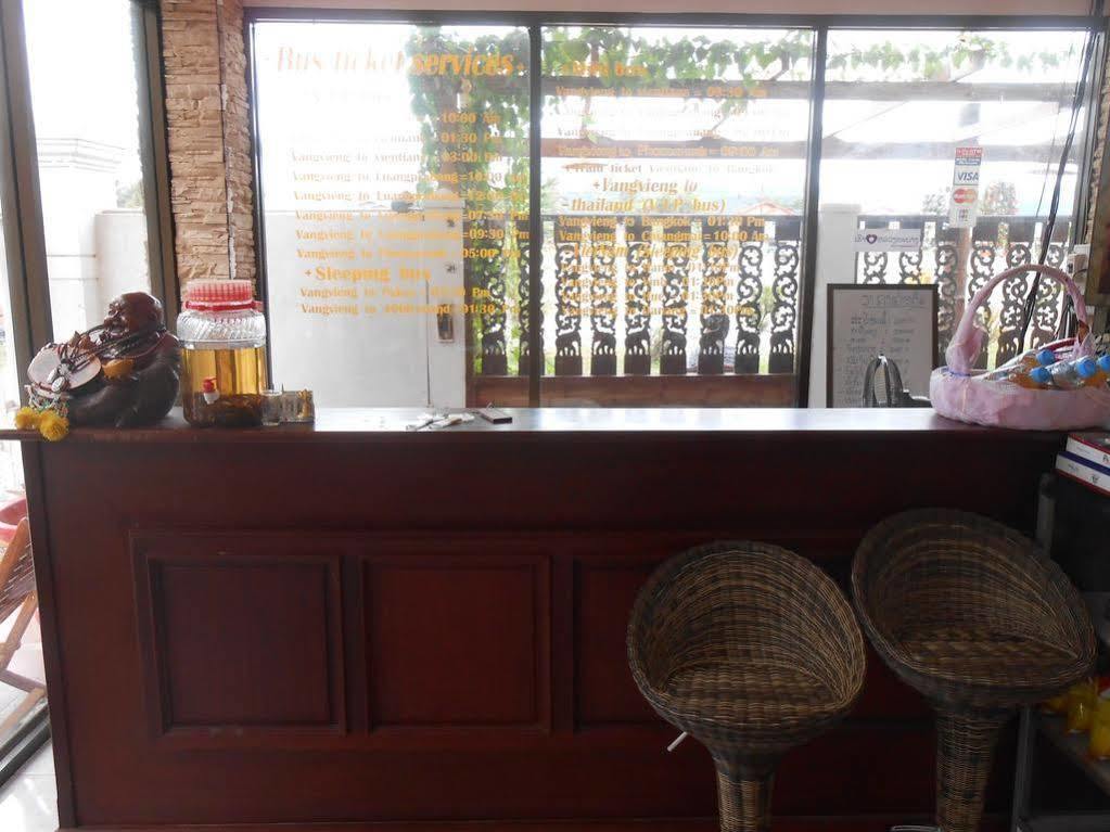 The Garden Pany Hotel Vang Vieng Buitenkant foto