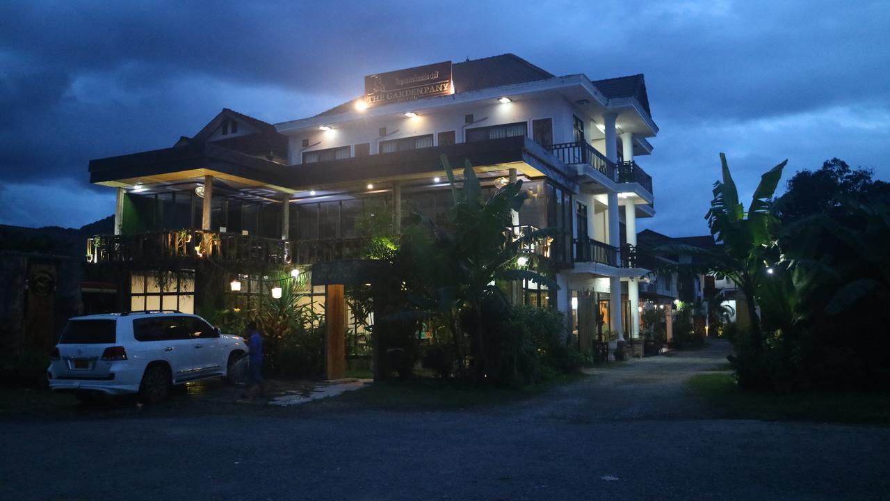 The Garden Pany Hotel Vang Vieng Buitenkant foto