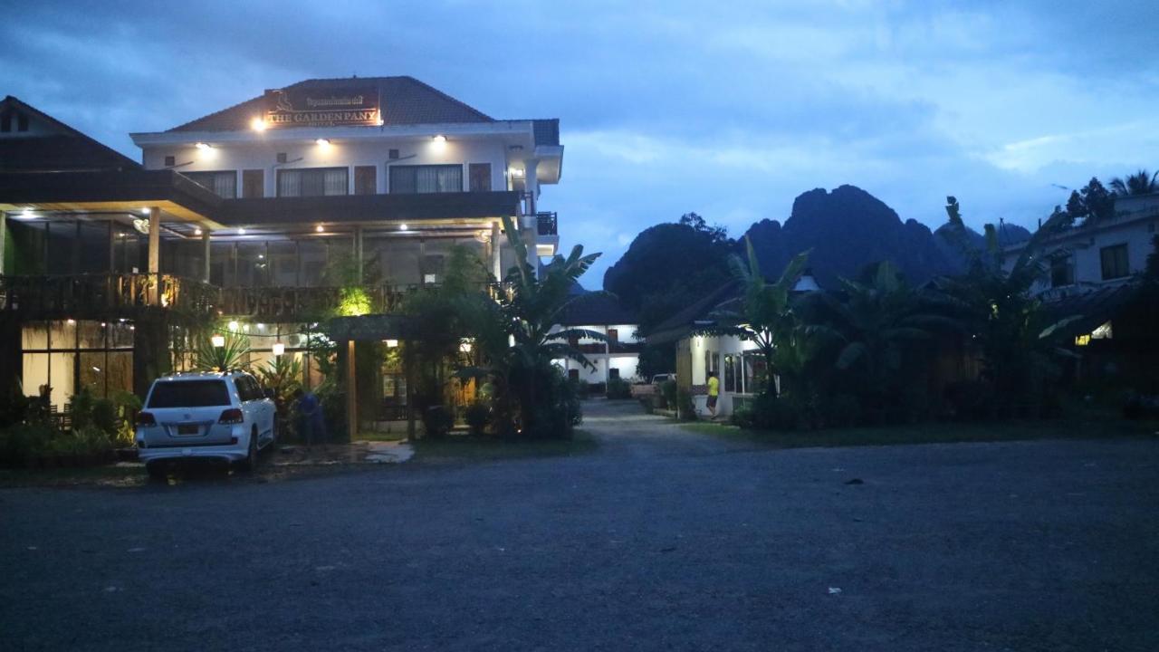 The Garden Pany Hotel Vang Vieng Buitenkant foto