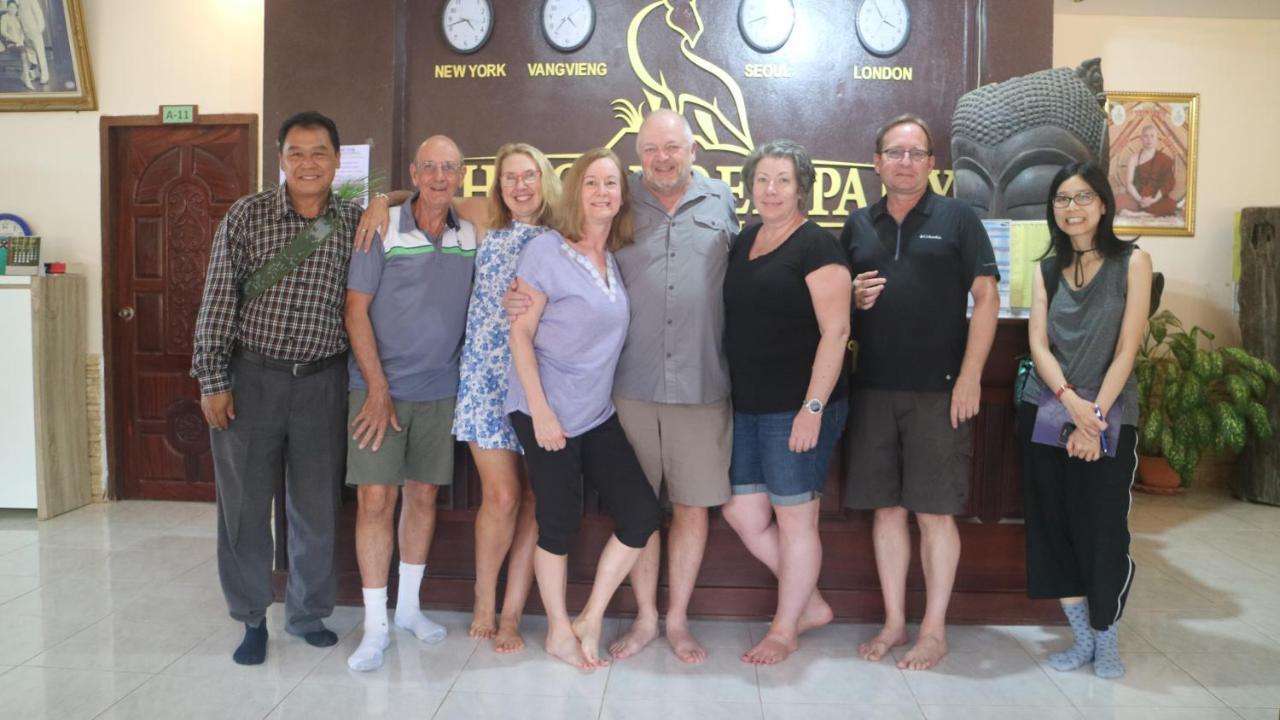 The Garden Pany Hotel Vang Vieng Buitenkant foto